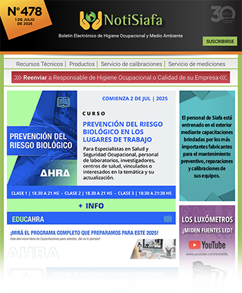 Prevención del riesgo biológico en los lugares de trabajo